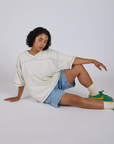 Burly Jersey - Vintage Tee White