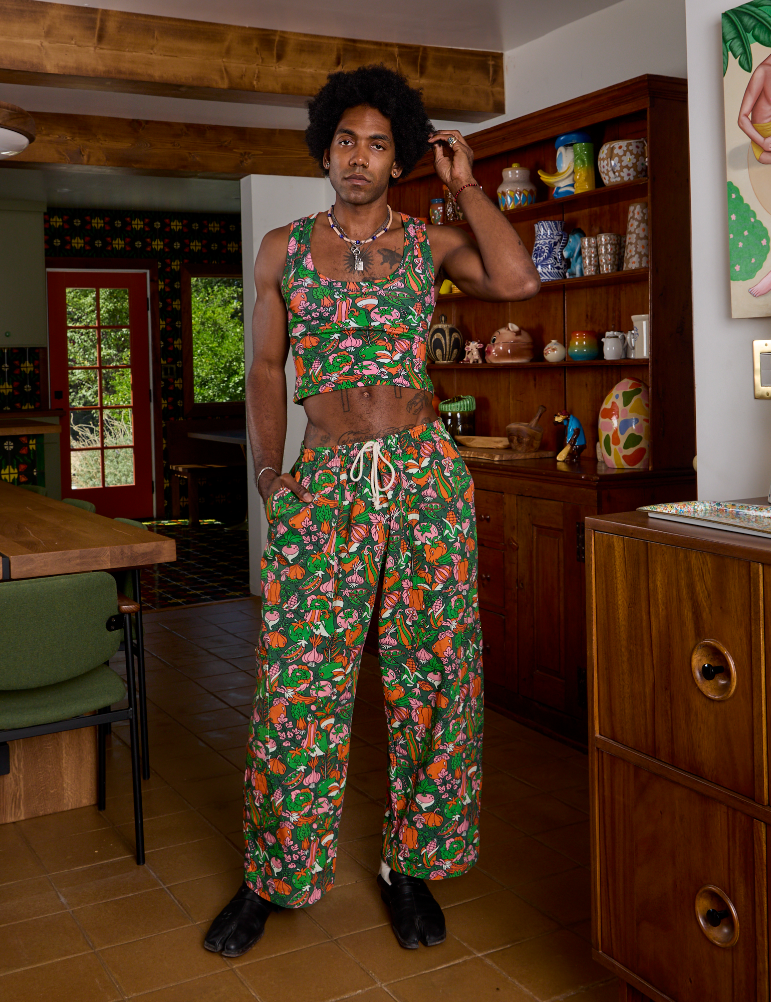 Drop Pocket Cargo Pants - Kitchen Collection