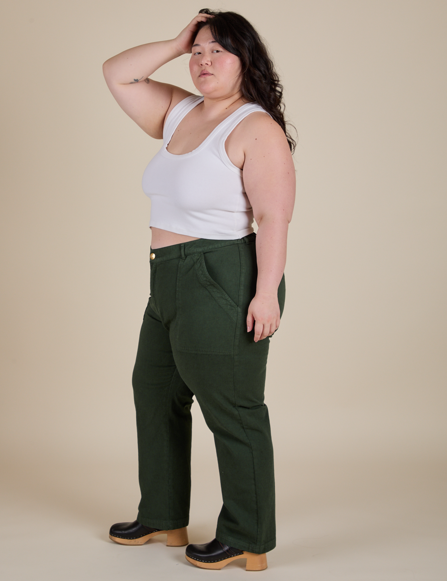 Work Pants - Swamp Green