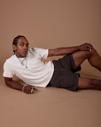 Classic Work Shorts - Espresso Brown