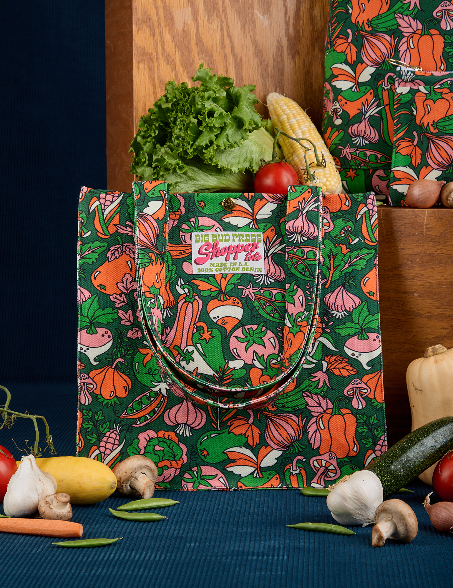 Kitchen Collection Printed Shopper Tote