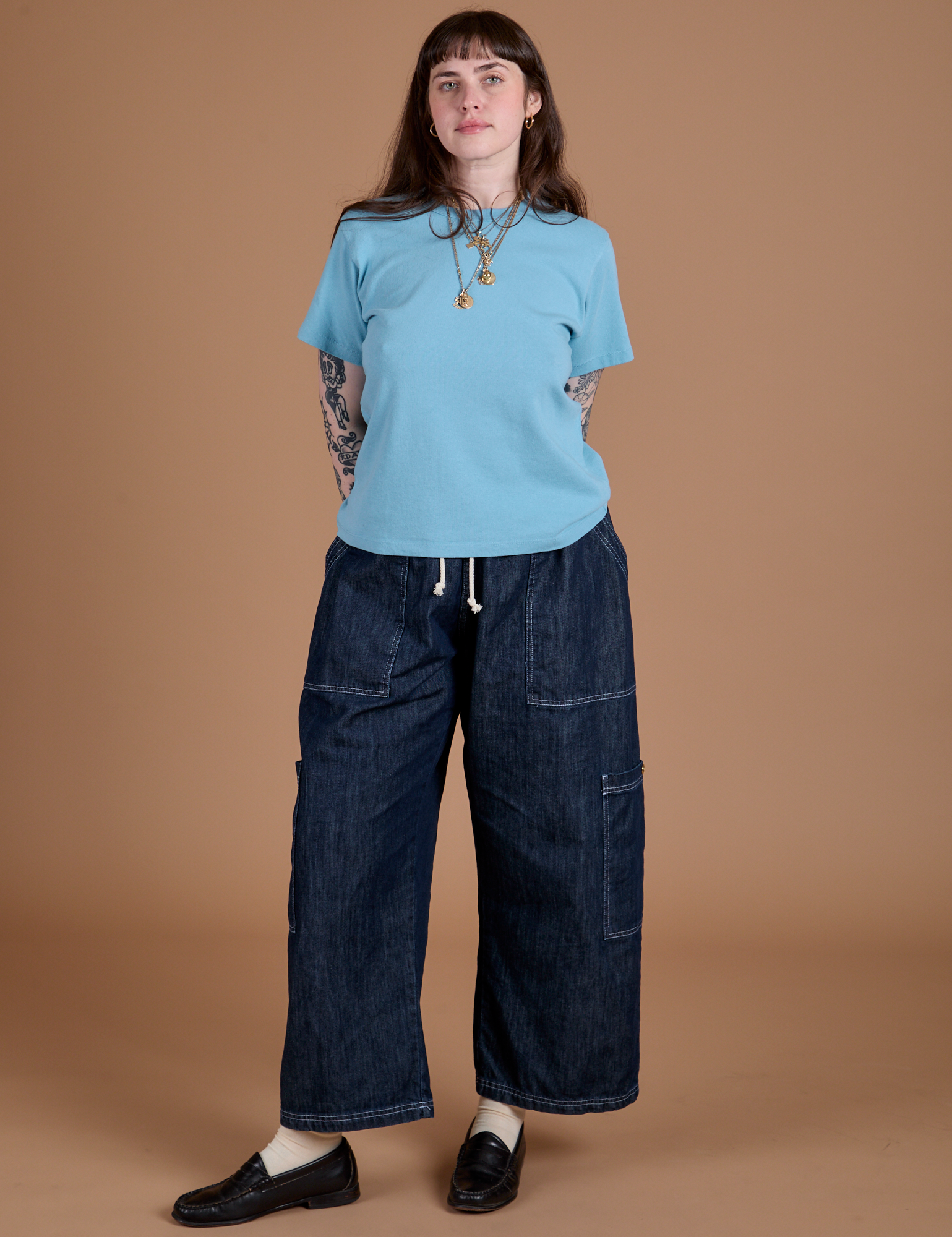 Burly Tee - Baby Blue