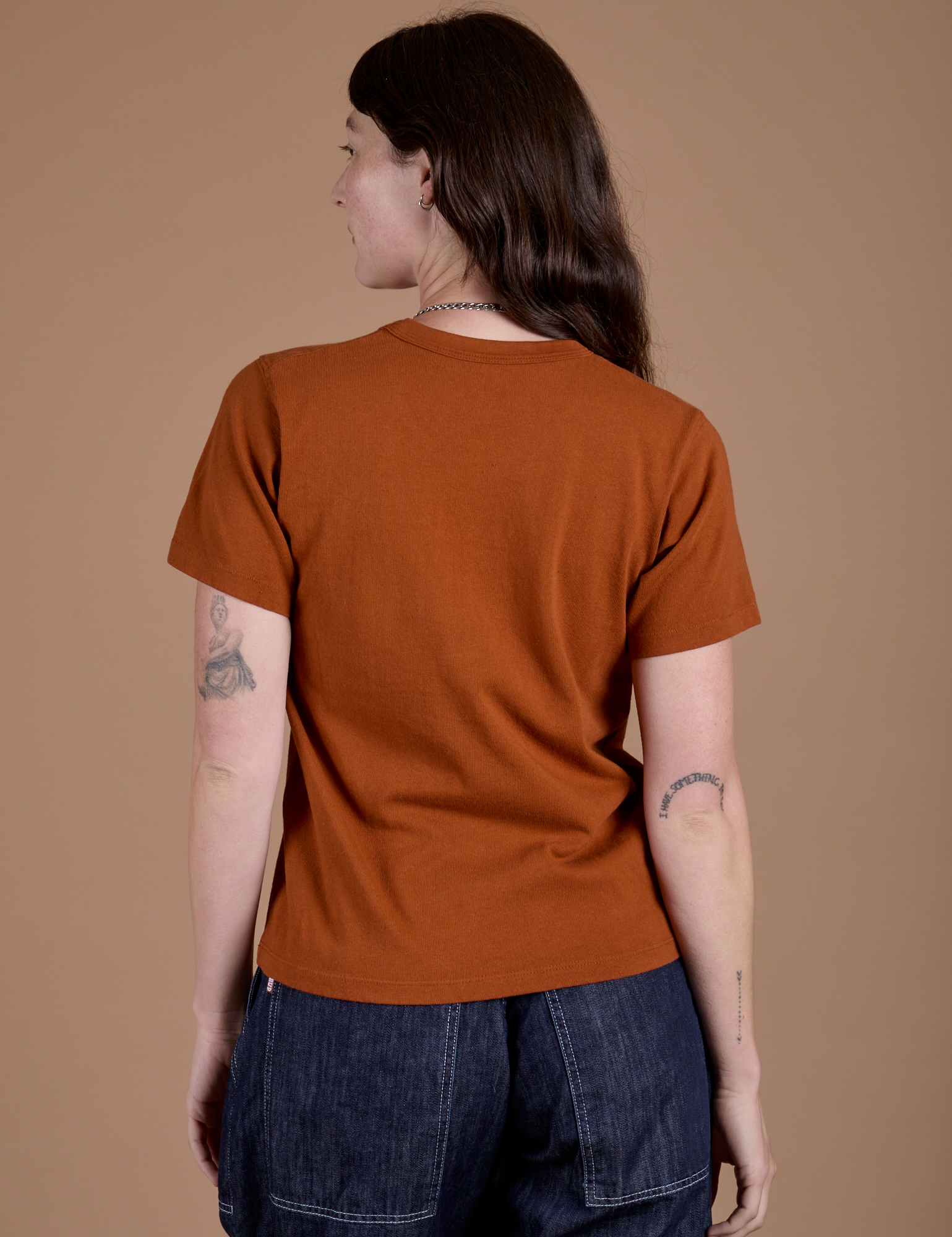 Burly Tee - Burnt Terracotta