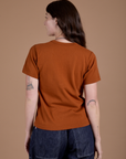 Burly Tee - Burnt Terracotta