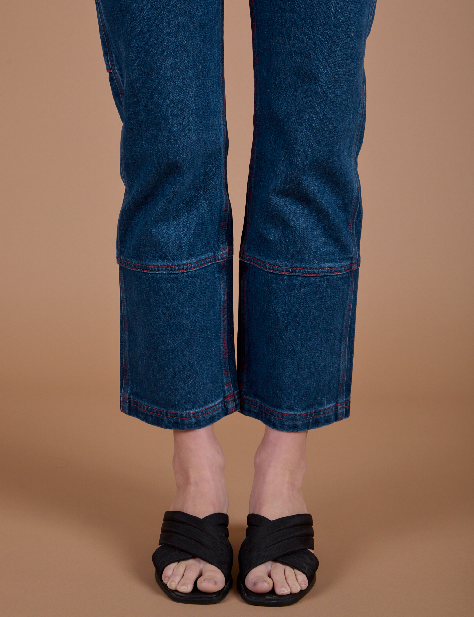 Carpenter Jeans in Dark Wash pant legs
