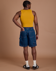 Carpenter Shorts - Dark Wash