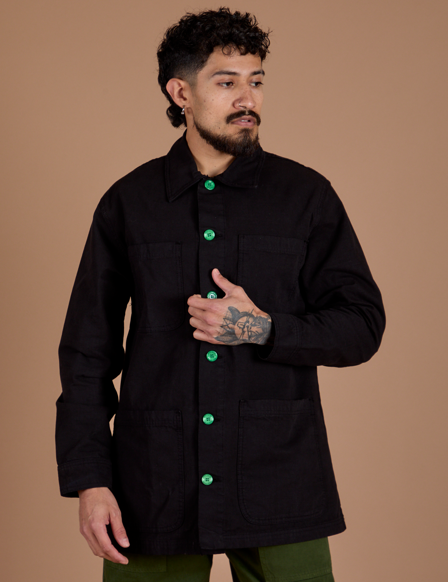 Ripstop Field Coat - Basic Black *FINAL SALE* – BIG BUD PRESS