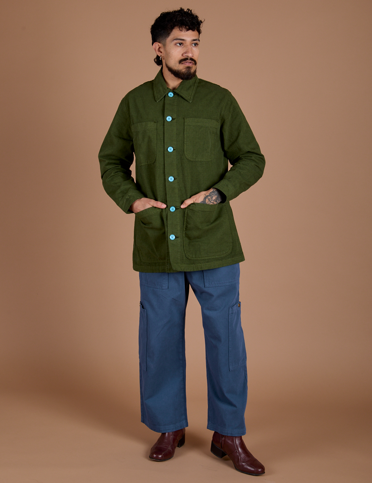 Ripstop Field Coat - Evergreen – BIG BUD PRESS