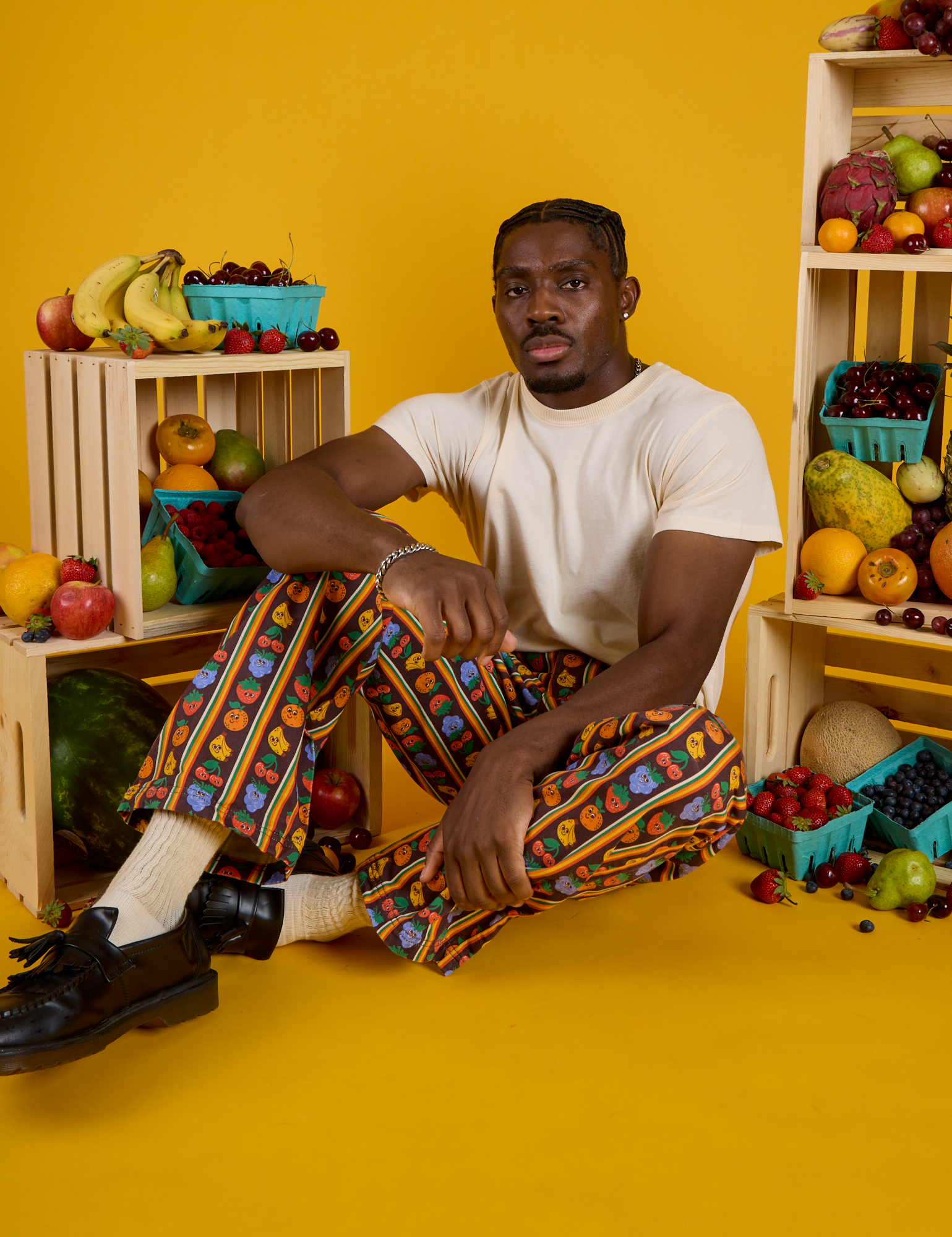 Work Pants - Fruit Fantasy