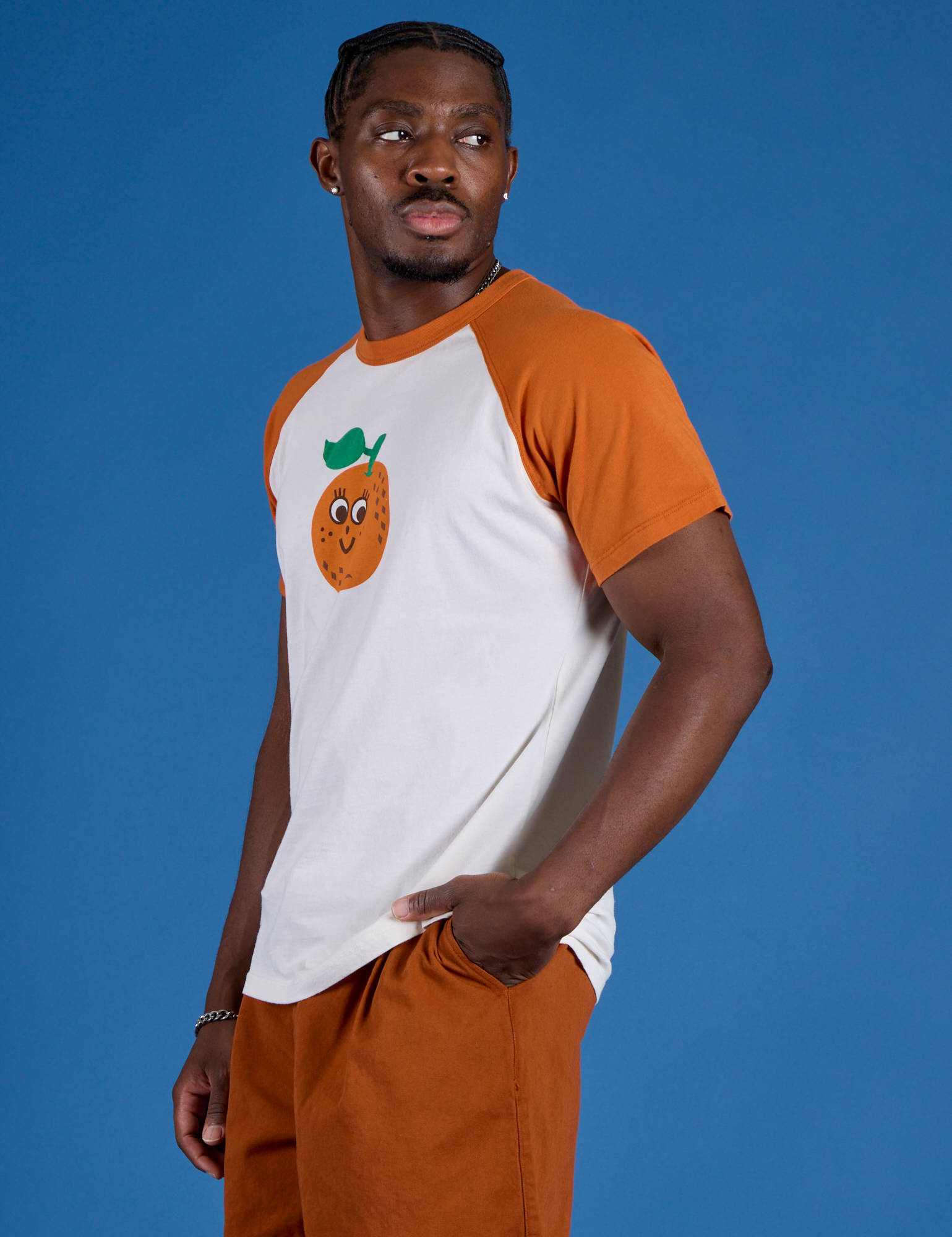 Produce Raglan Tee - Orange