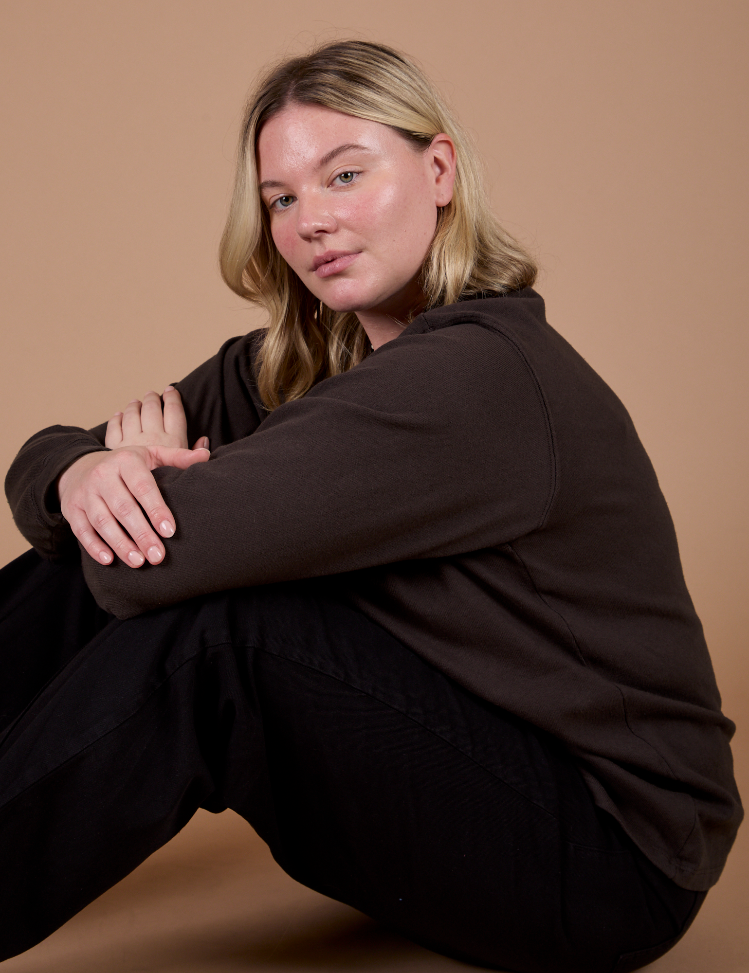 Long Sleeve Burly Tee - Espresso Brown