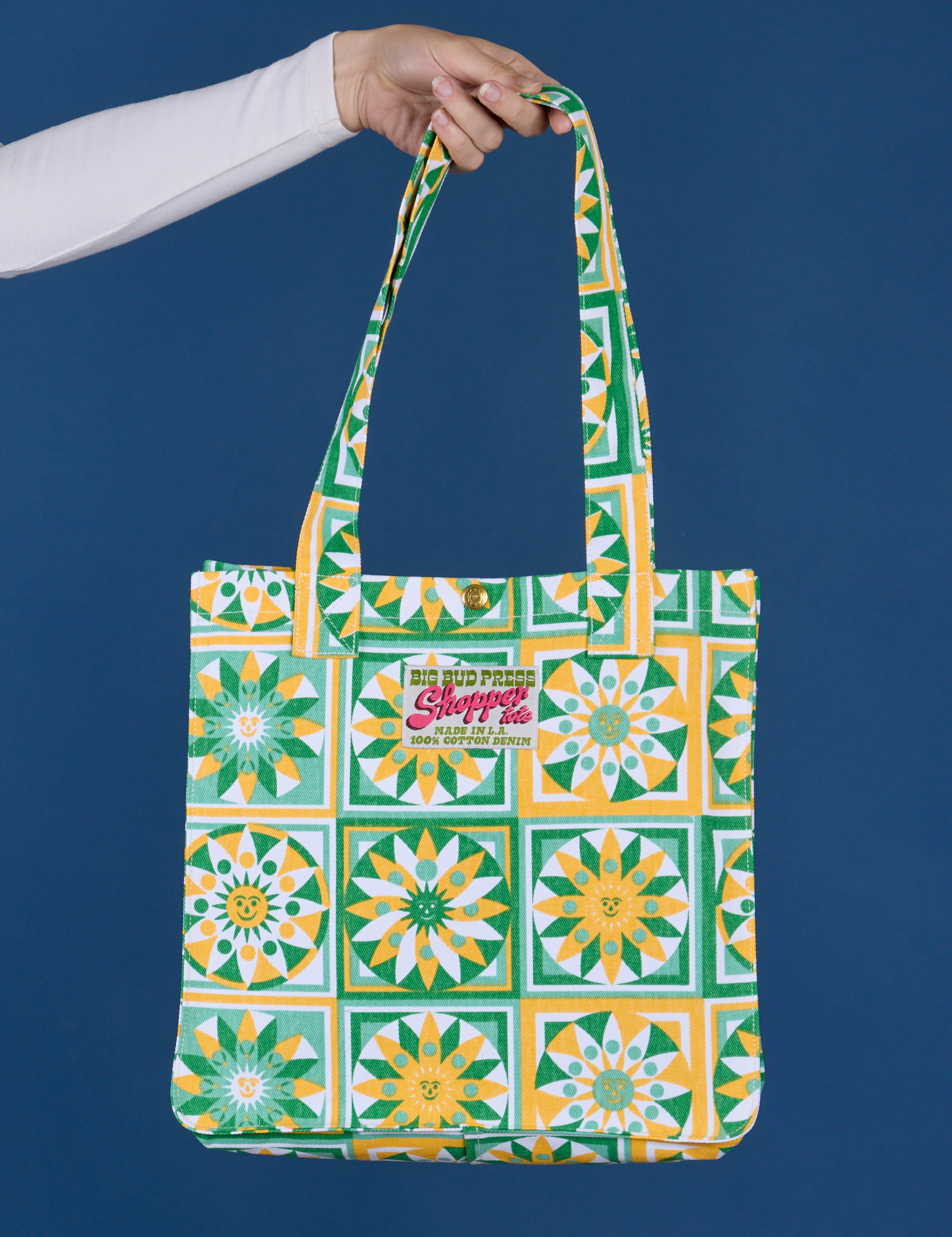 Spring Quilt Printed Bags