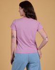 The Organic Vintage Tee - Lilac Purple
