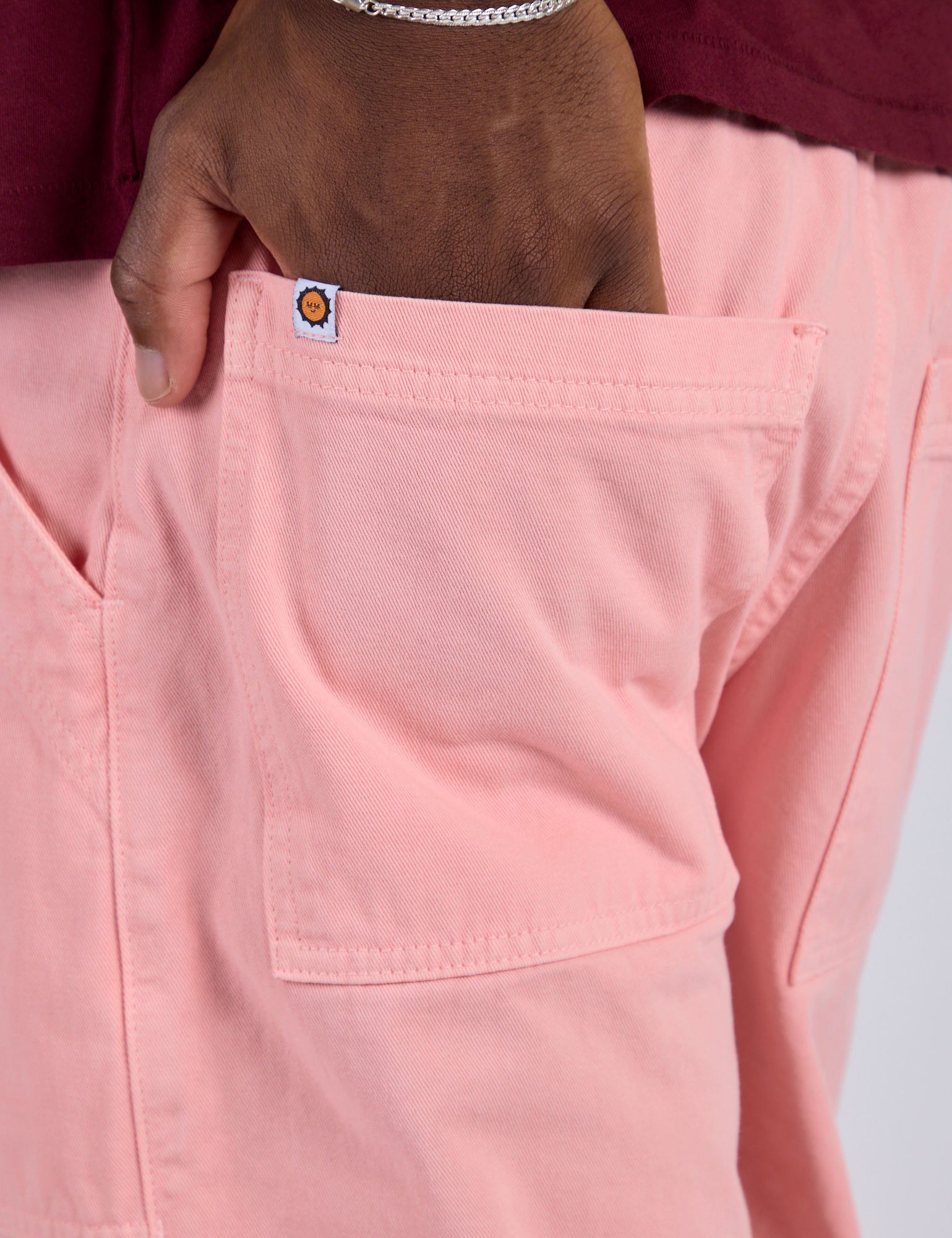 Work Pants - Baby Pink