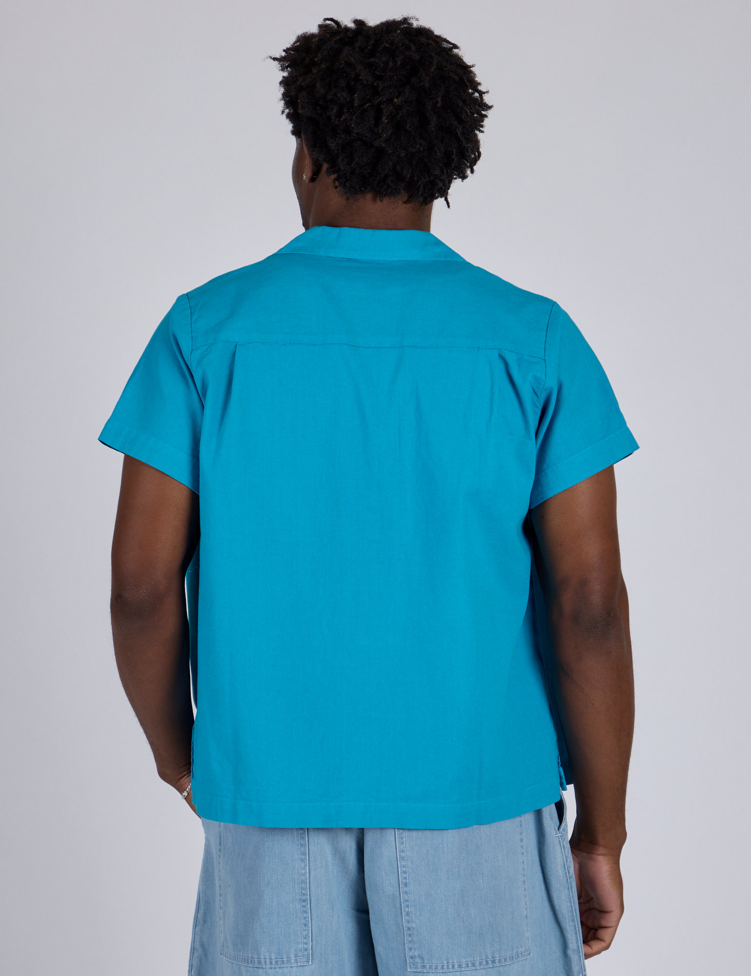 Pantry Button-Up - Hawaiian Blue
