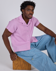 Pantry Button-Up - Lilac Purple