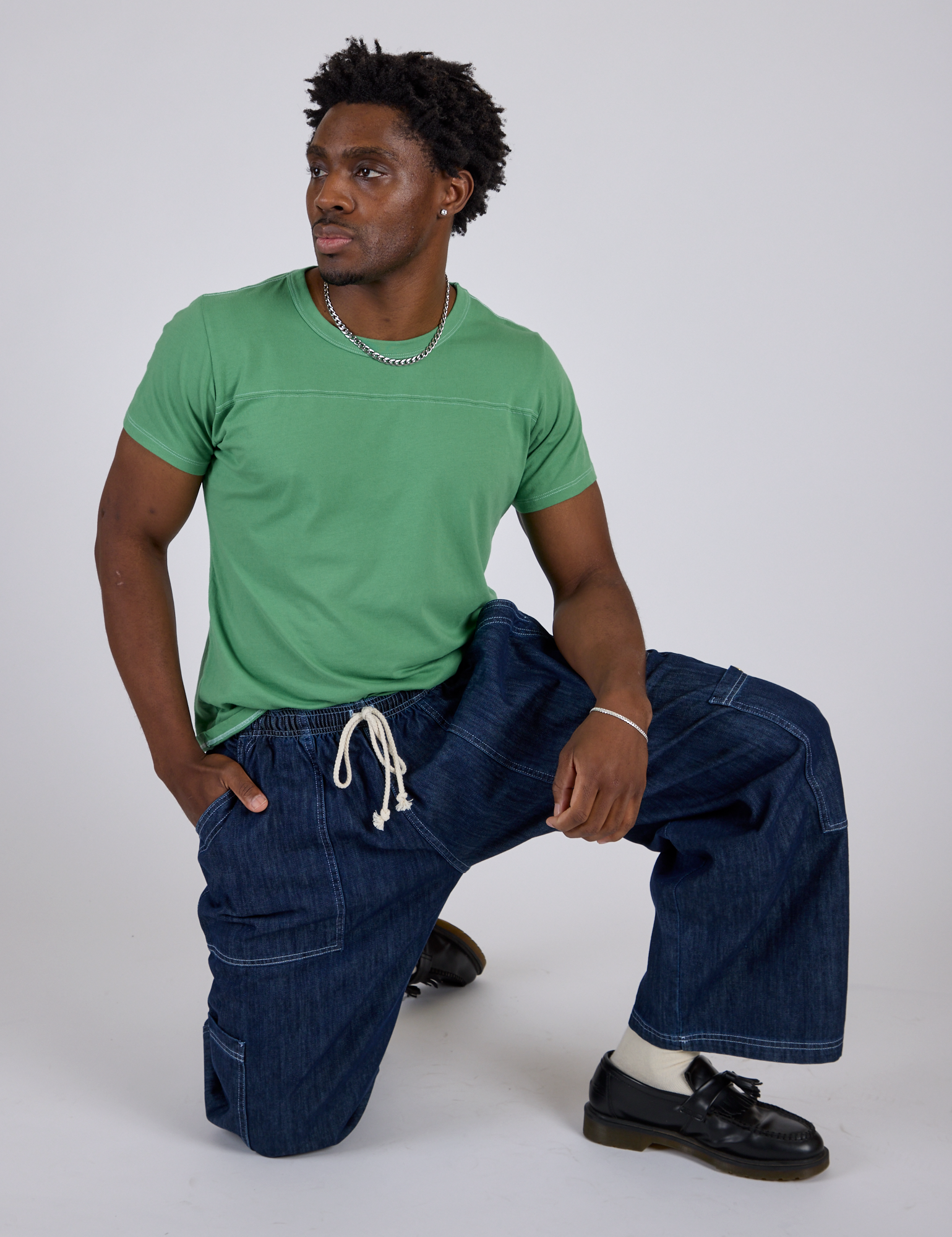 Jr. Varsity Tee - Seafoam Green