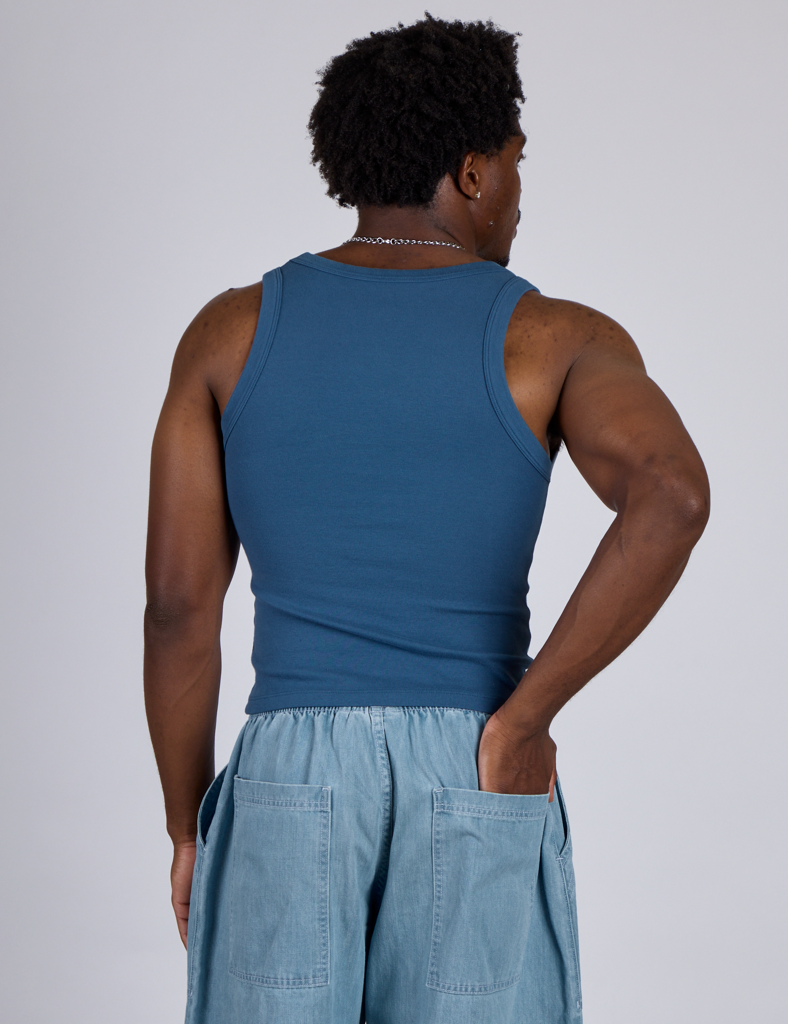 The Tank Top - French Blue