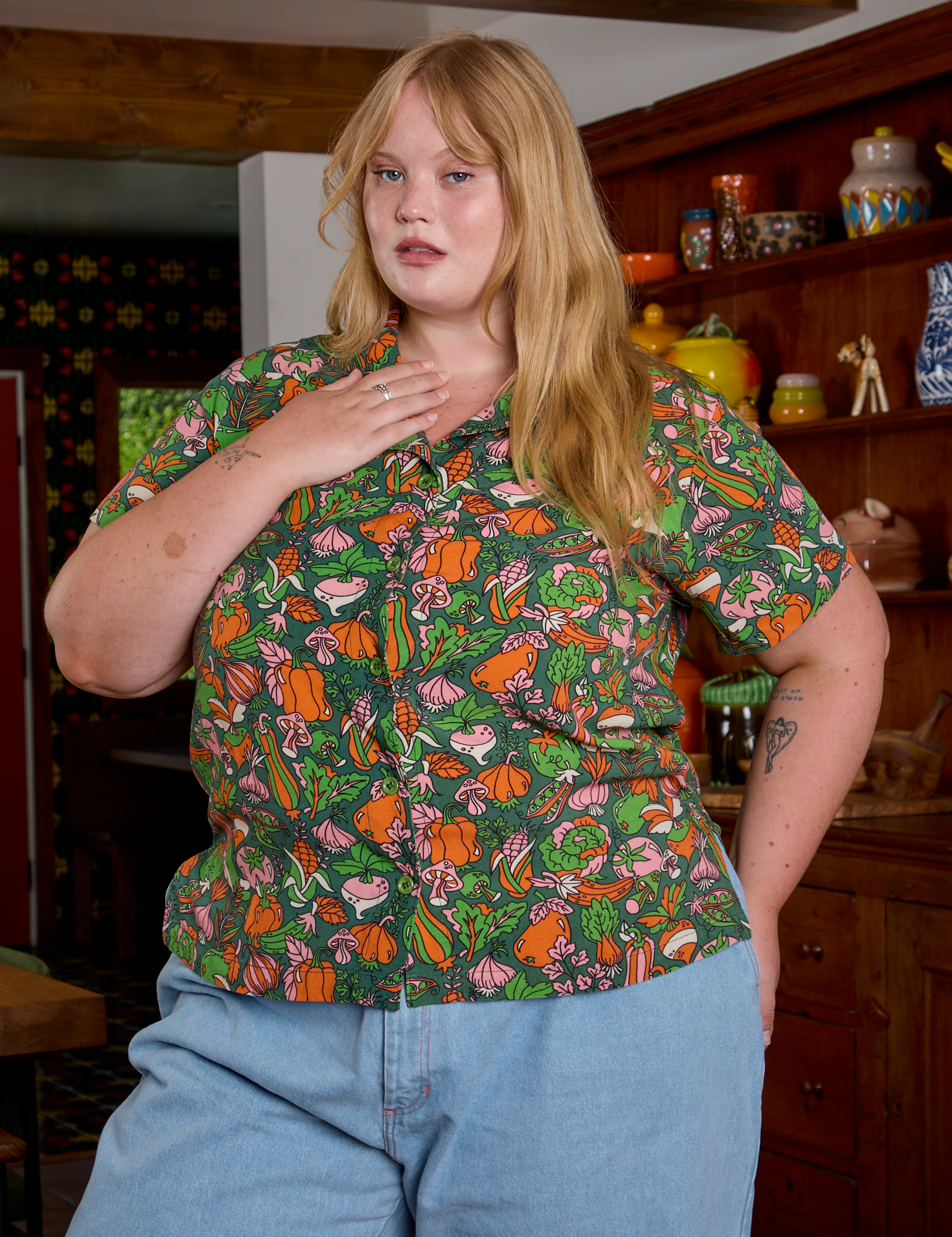 Kitchen Collection Pantry Button-Up on Juliet