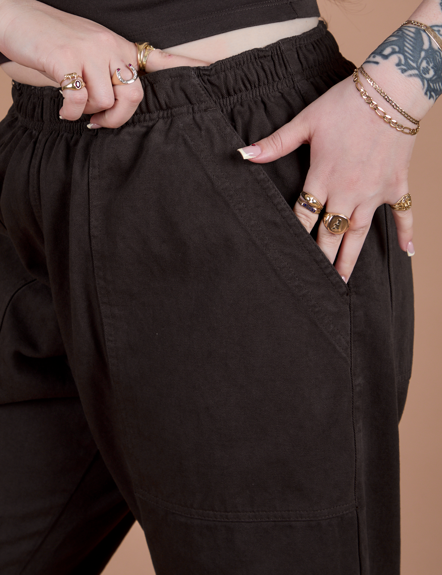 Action Pants - Espresso Brown – BIG BUD PRESS