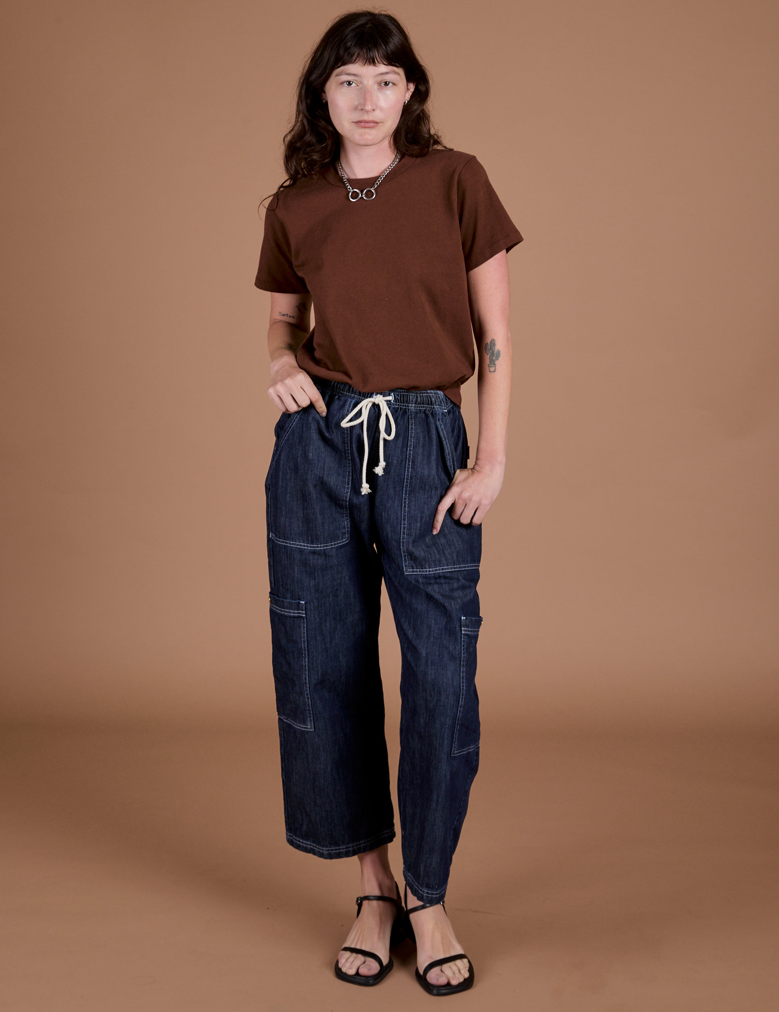 Burly Tee - Fudgesicle Brown