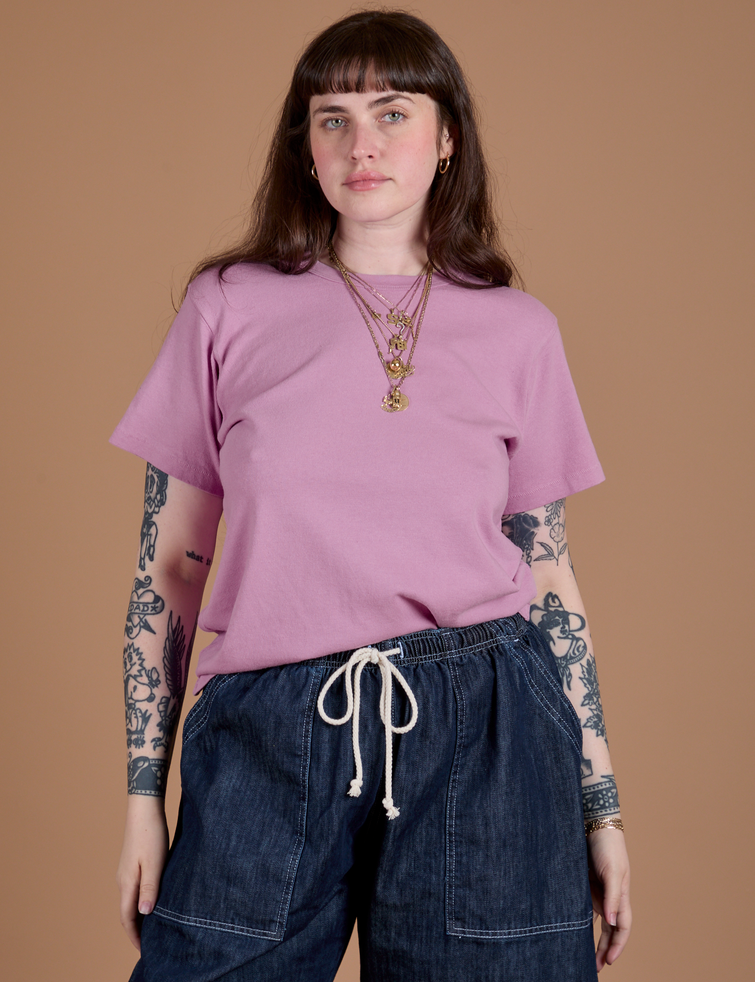 Burly Tee - Lilac Purple