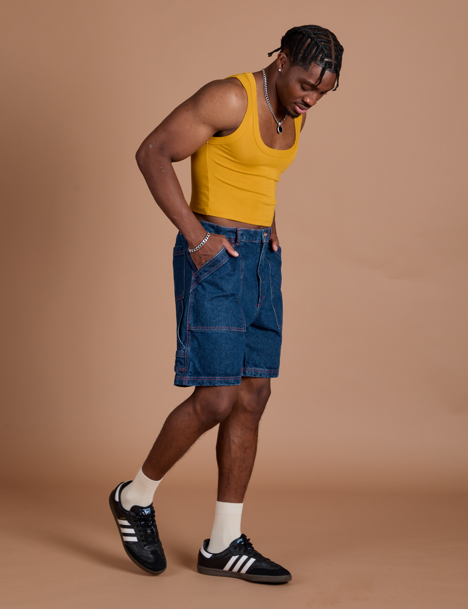 Carpenter Shorts - Dark Wash – BIG BUD PRESS Carpenter Shorts - Dark Wash – BIG BUD PRESS