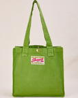 Shopper Tote Bag in Bright Olive