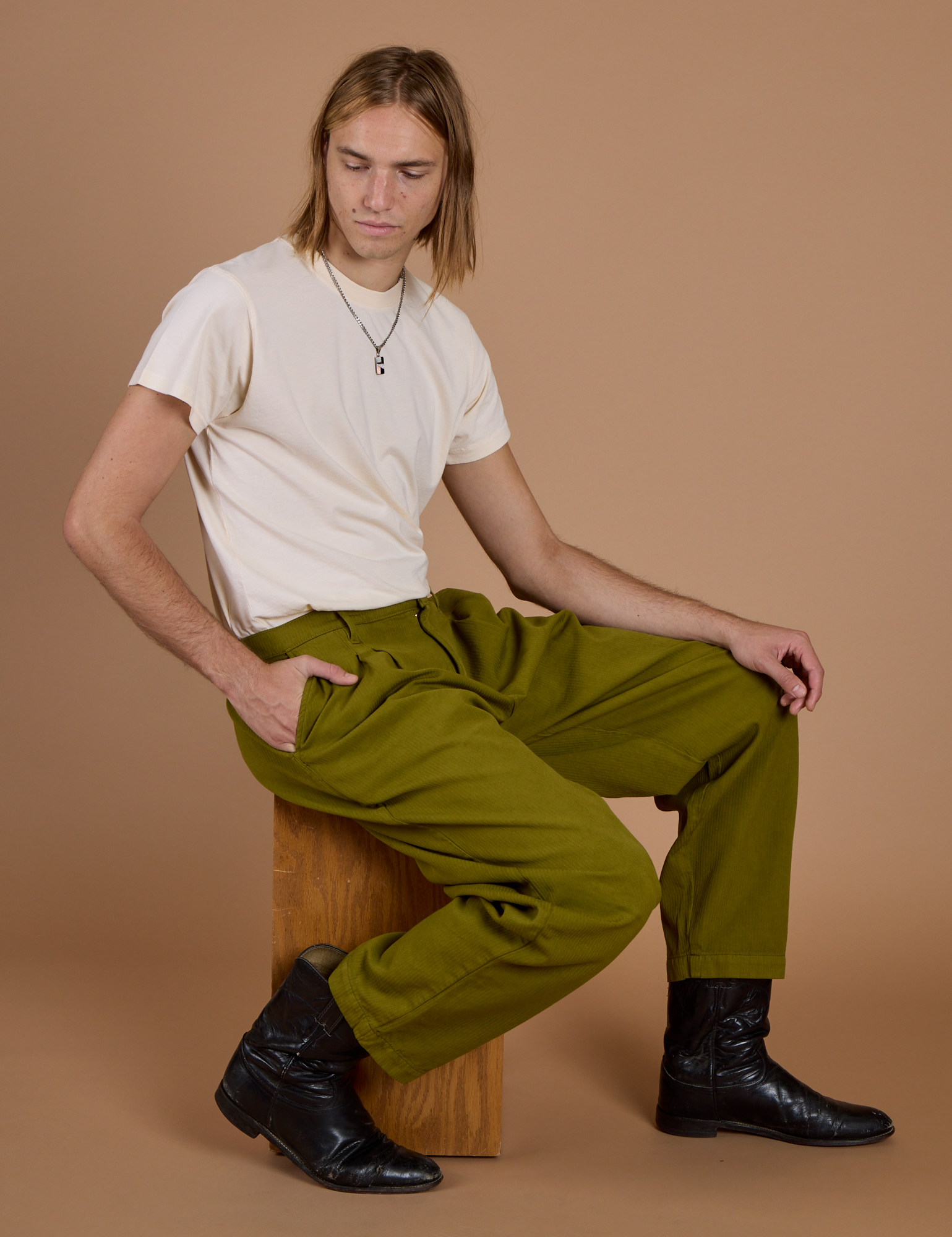 Heritage Trousers - Olive Green – BIG BUD PRESS