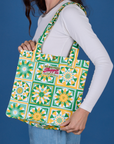 Spring Quilt Printed Bags