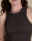 Racerback Tank - Espresso Brown