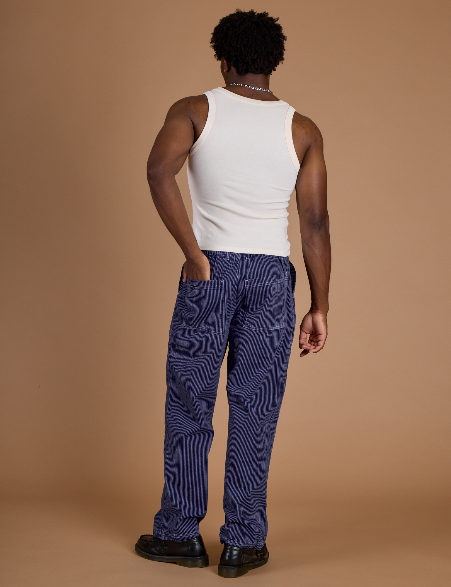 Railroad Denim Work Pants - Faded Grape Overdye
