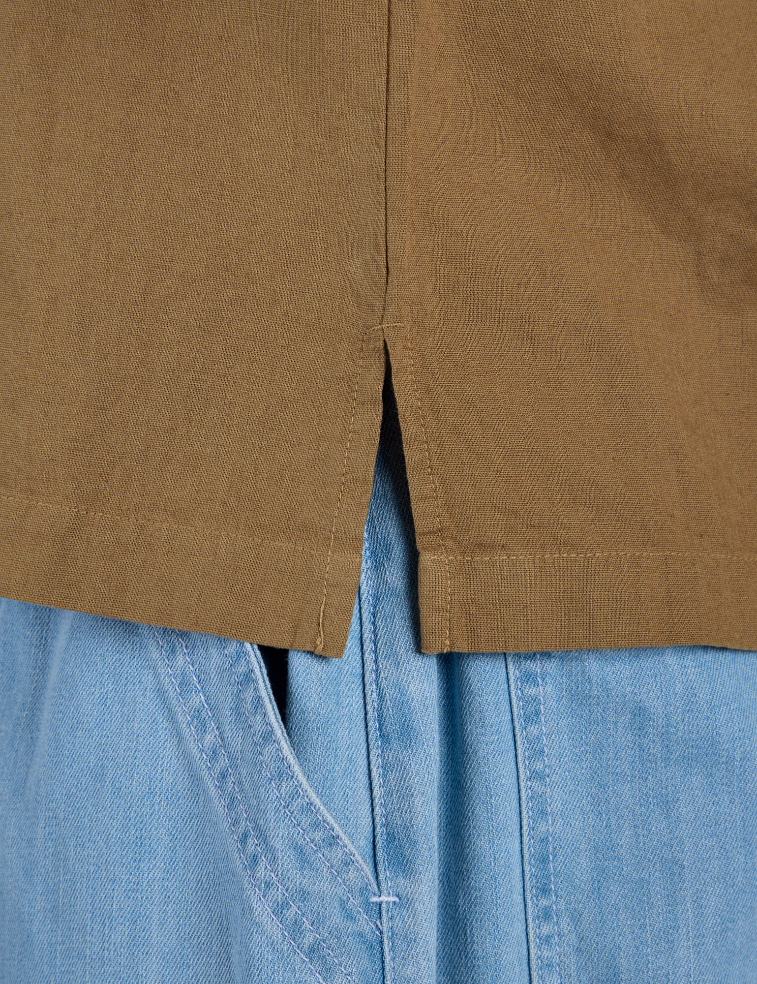 Pantry Button-Up - Desert Brown