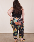 Back view of Rainbow Magic Waters Work Pants worn by Ashley