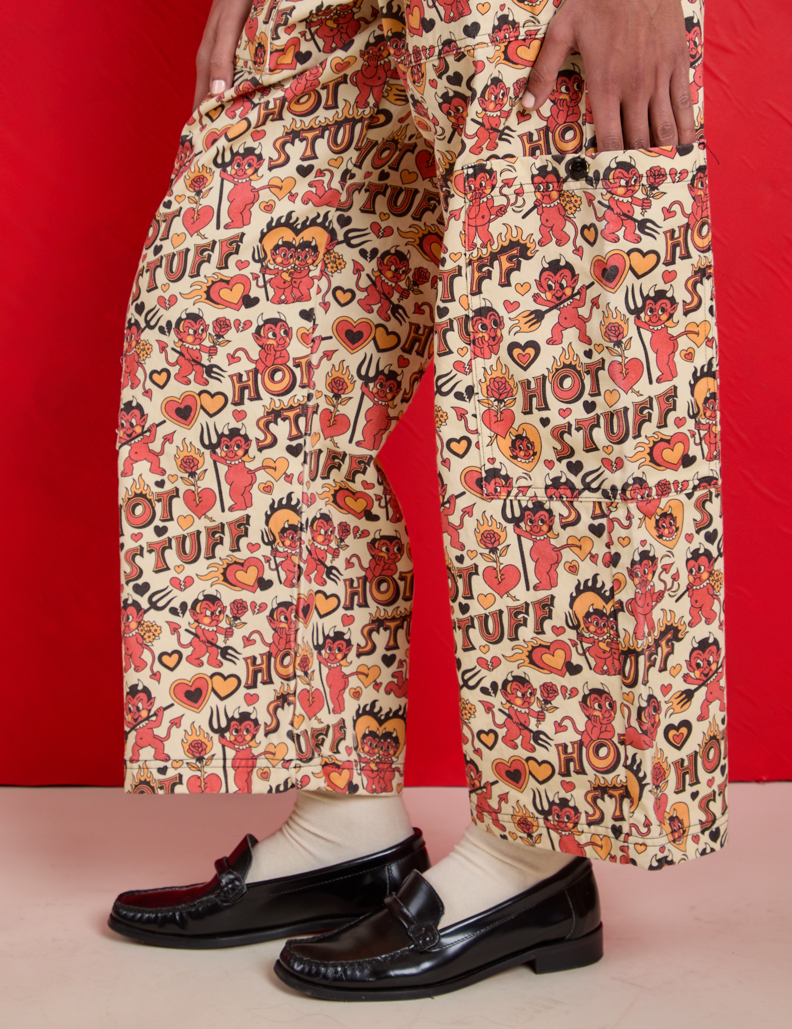 Hot Stuff Drop Pocket Cargo Pants