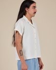 Pantry Button-Up - Vintage Tee White