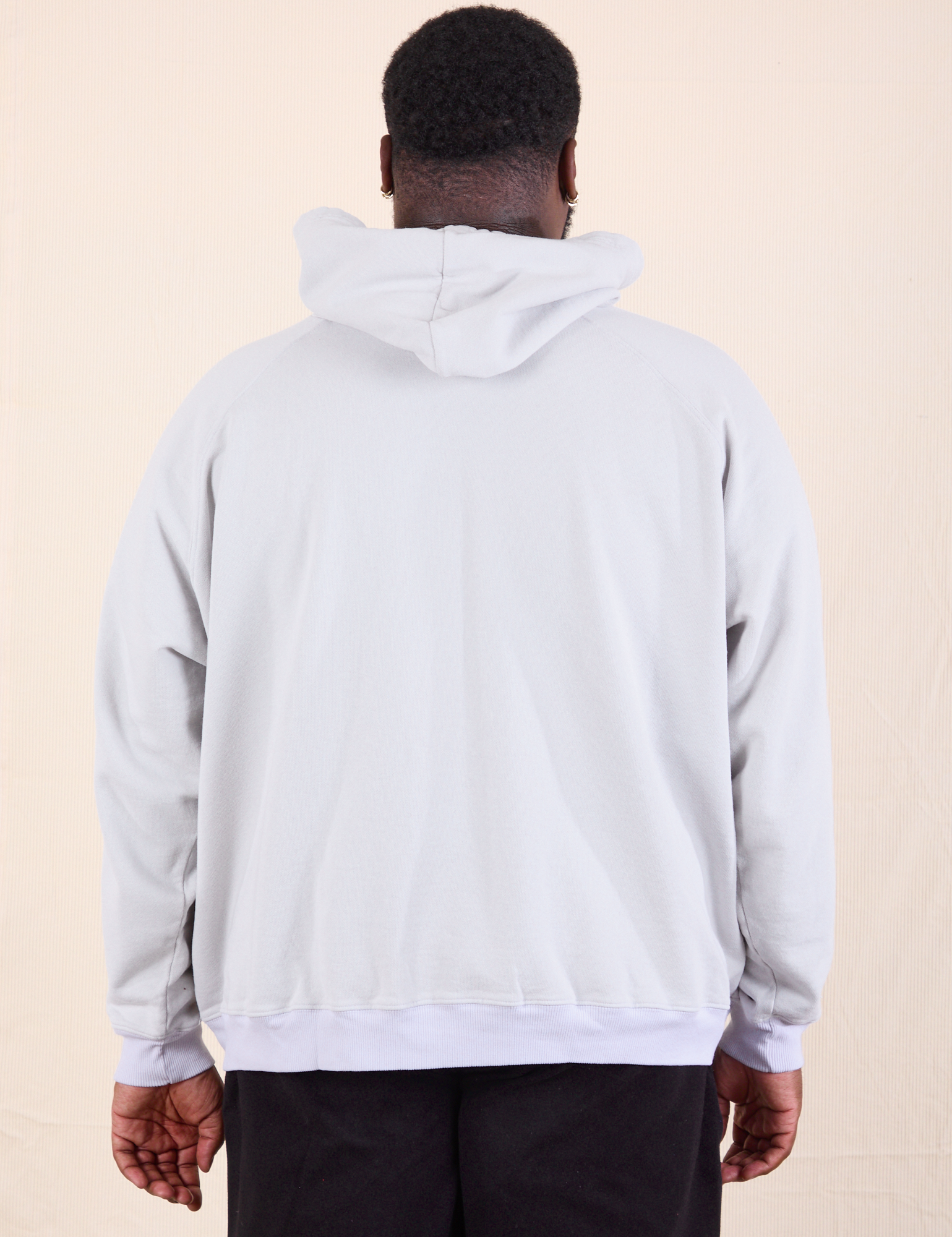 Oversized Hoodie - Dishwater White Oversized Hoodie - Dishwater White