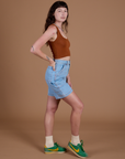 Carpenter Shorts - Light Wash