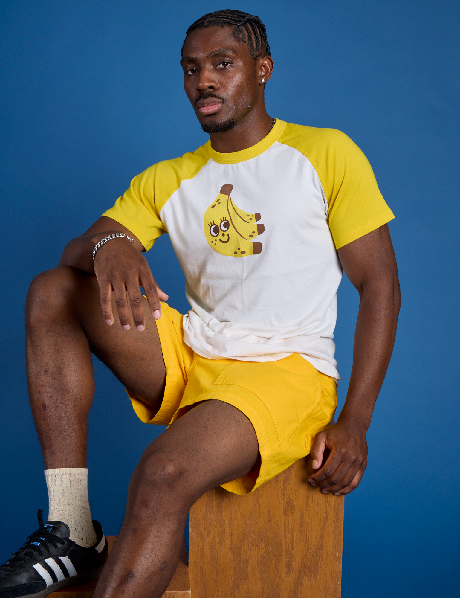 Produce Raglan Tee - Banana