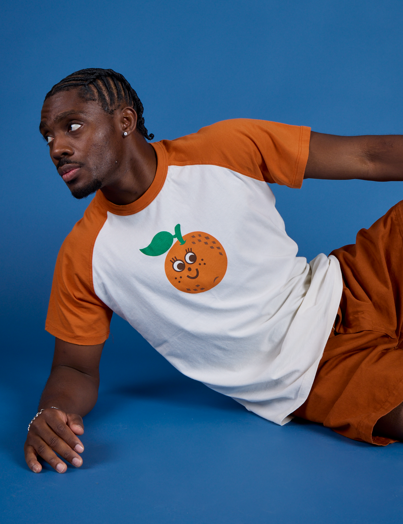 Produce Raglan Tee - Orange