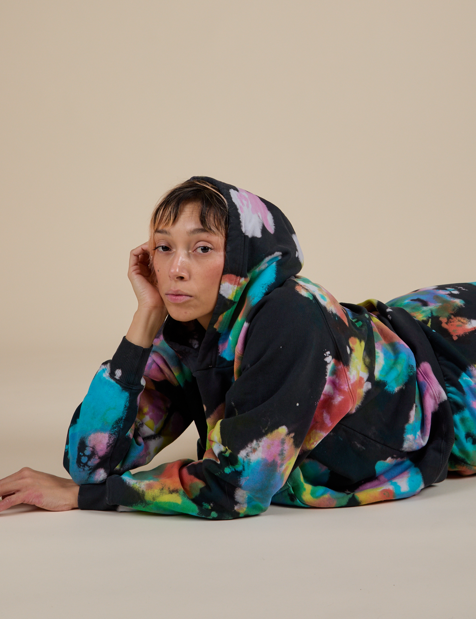 Heavyweight Oversized Hoodie - Rainbow Magic Waters