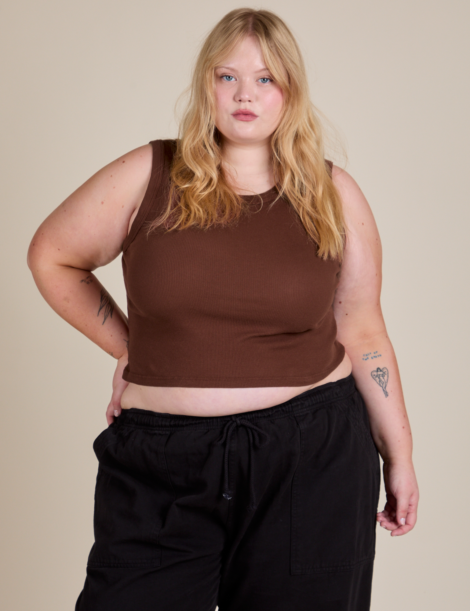 Muscle Tee - Fudgesicle Brown