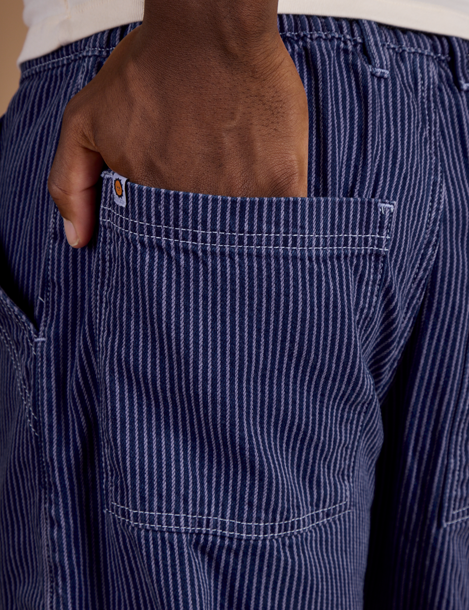 Railroad Denim Work Pants - Faded Grape Overdye