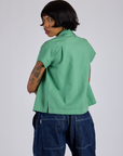 Pantry Button-Up - Seafoam Green