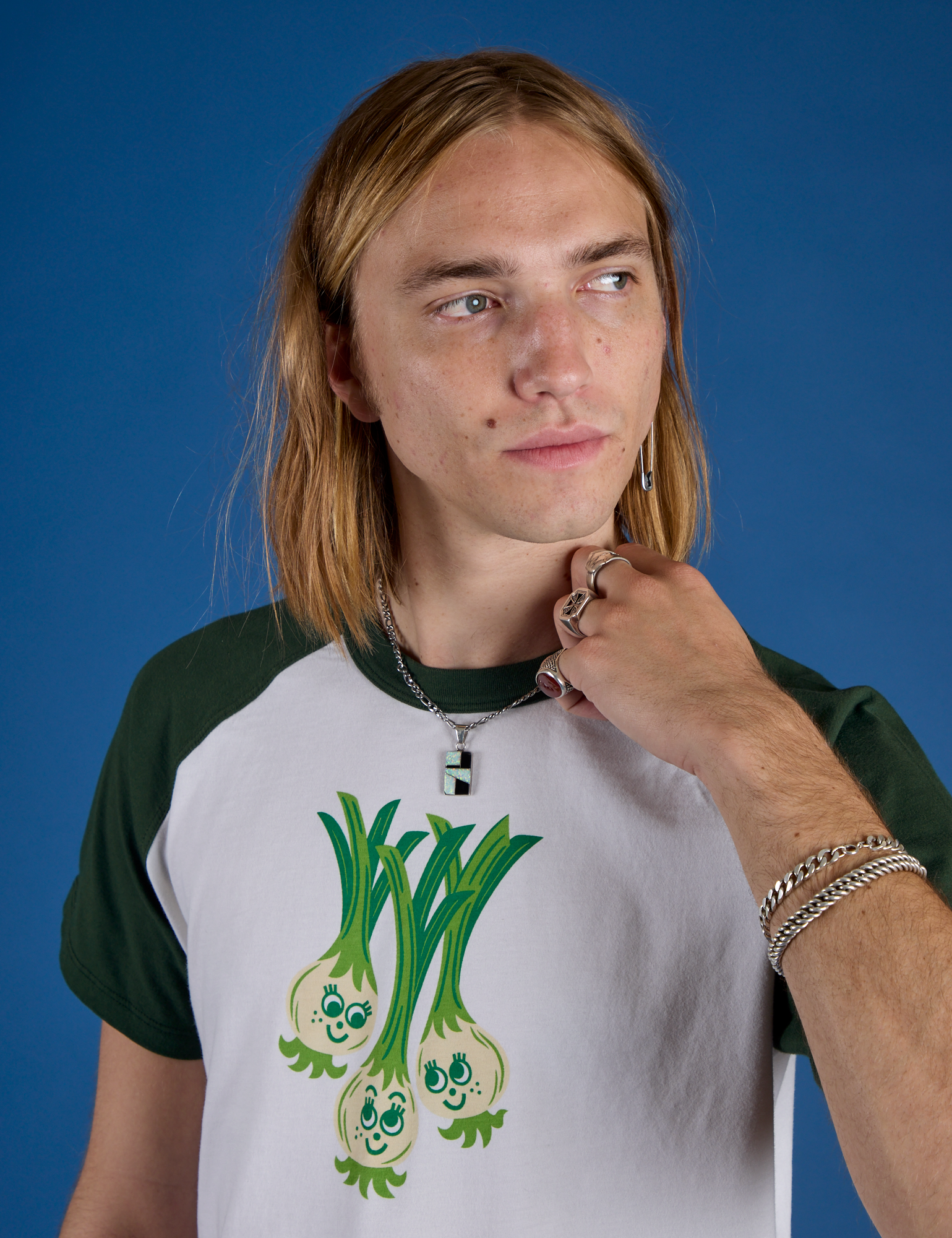 Produce Raglan Tee - Scallions