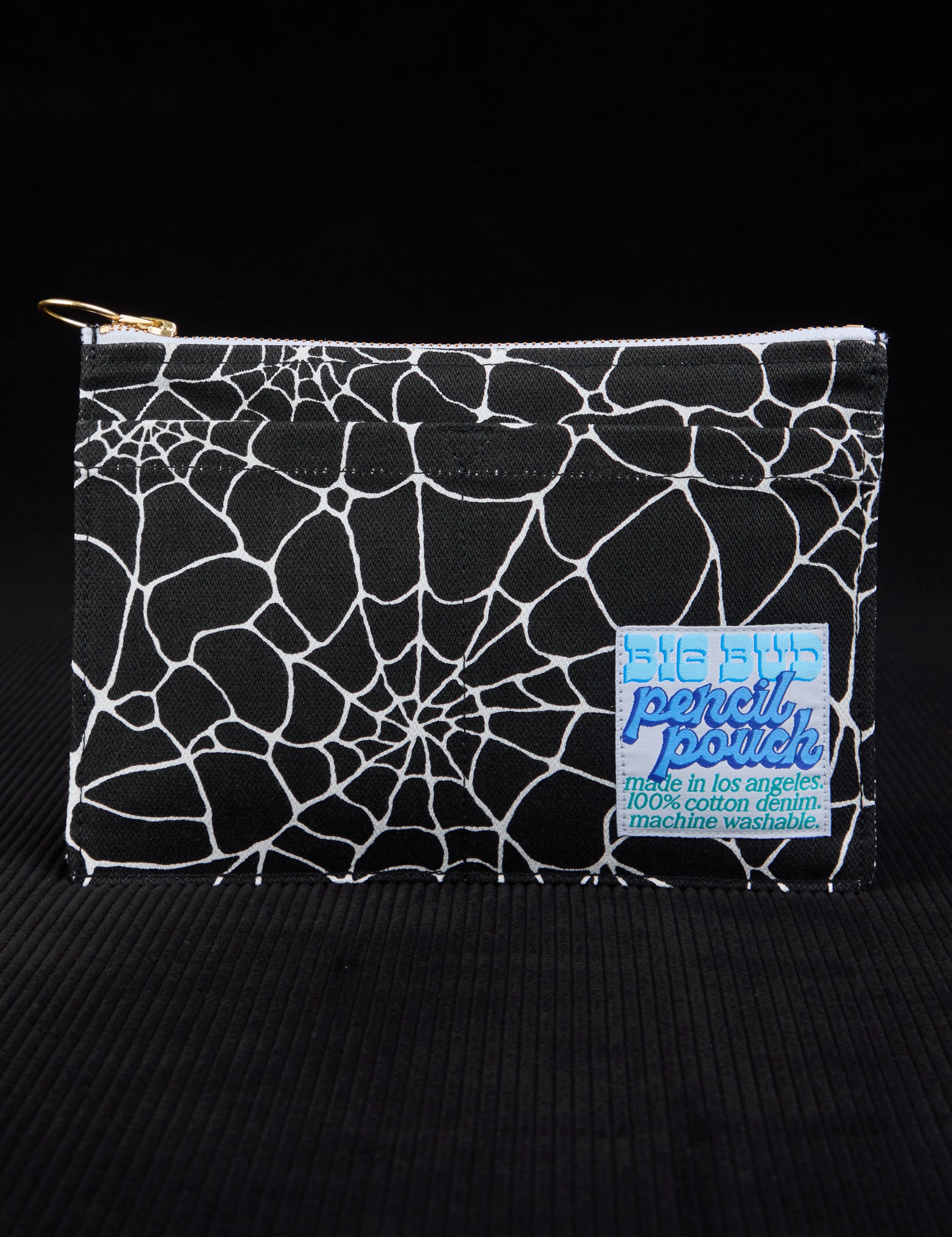 Spider Webs Printed Pencil Pouch