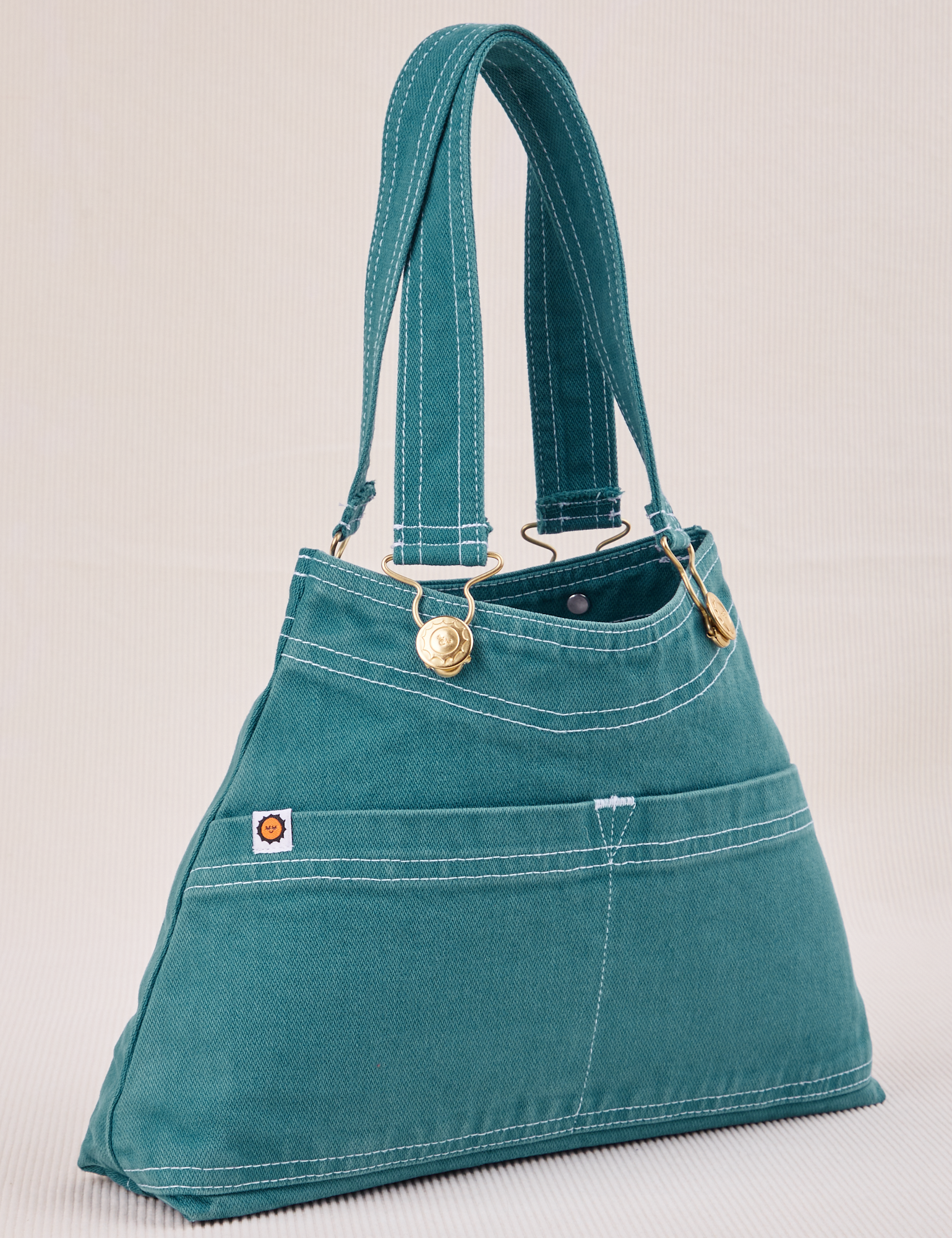 Overall Handbag in Marine Blue