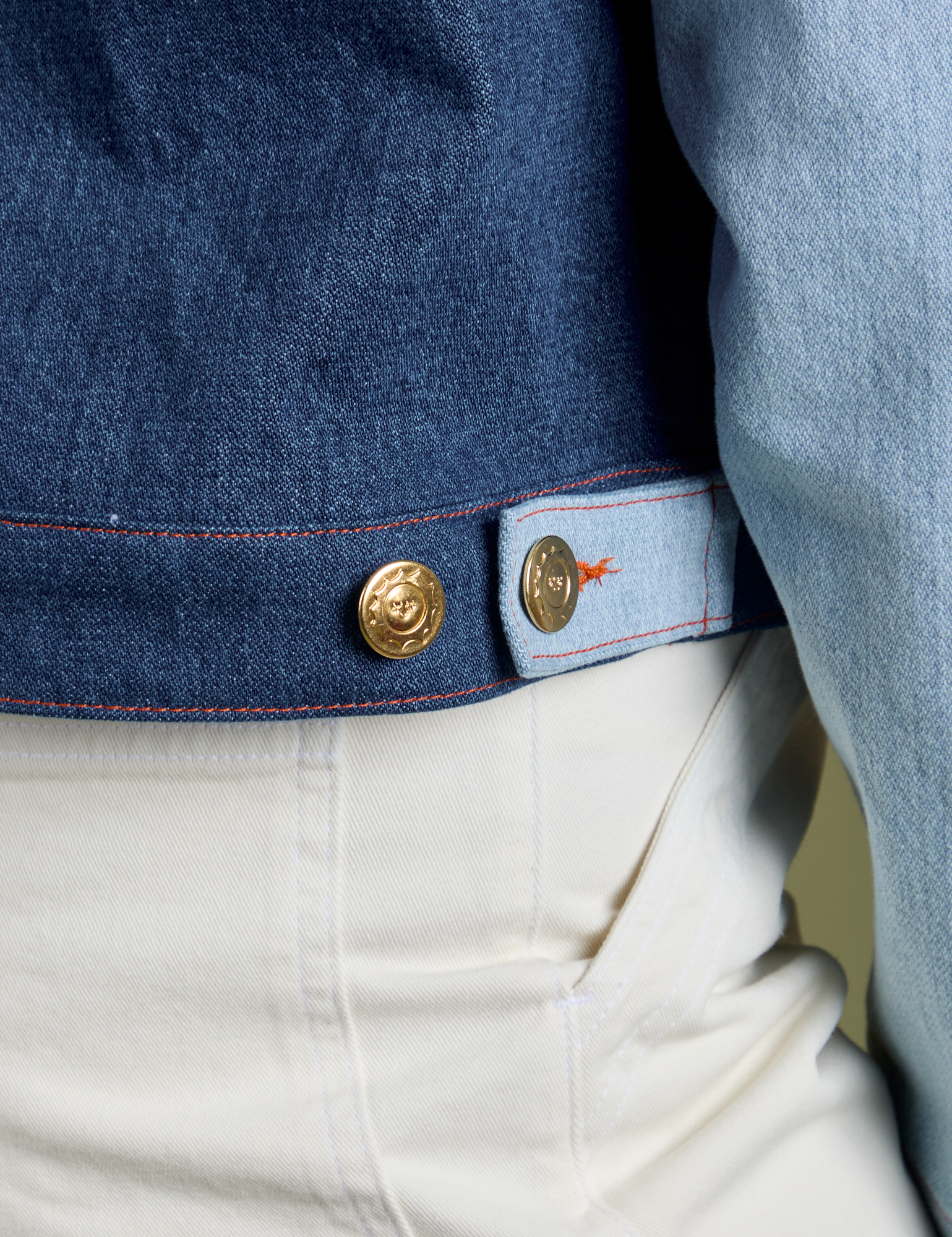 Mechanic Jacket - Mismatched Denim