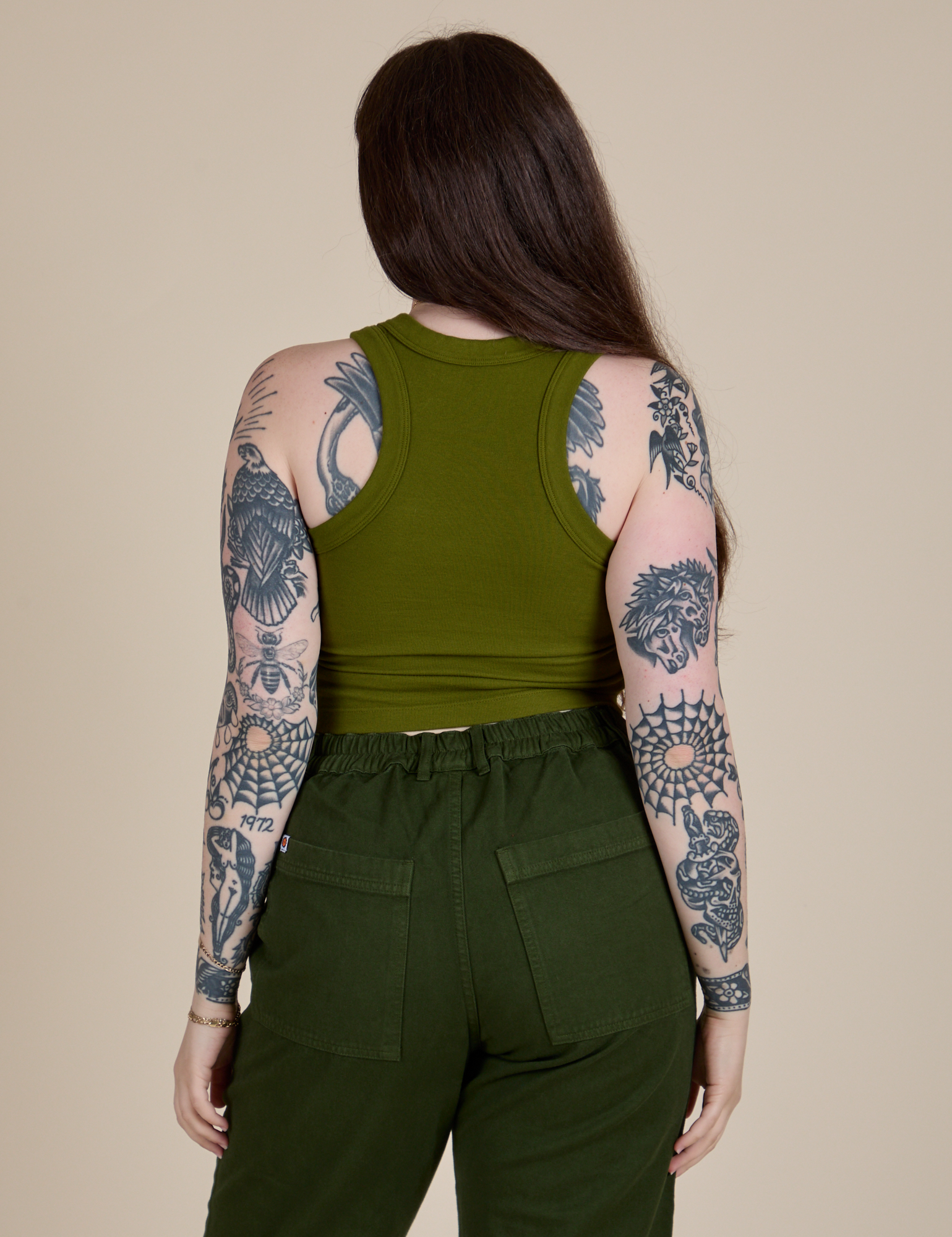 Racerback Tank - Summer Olive