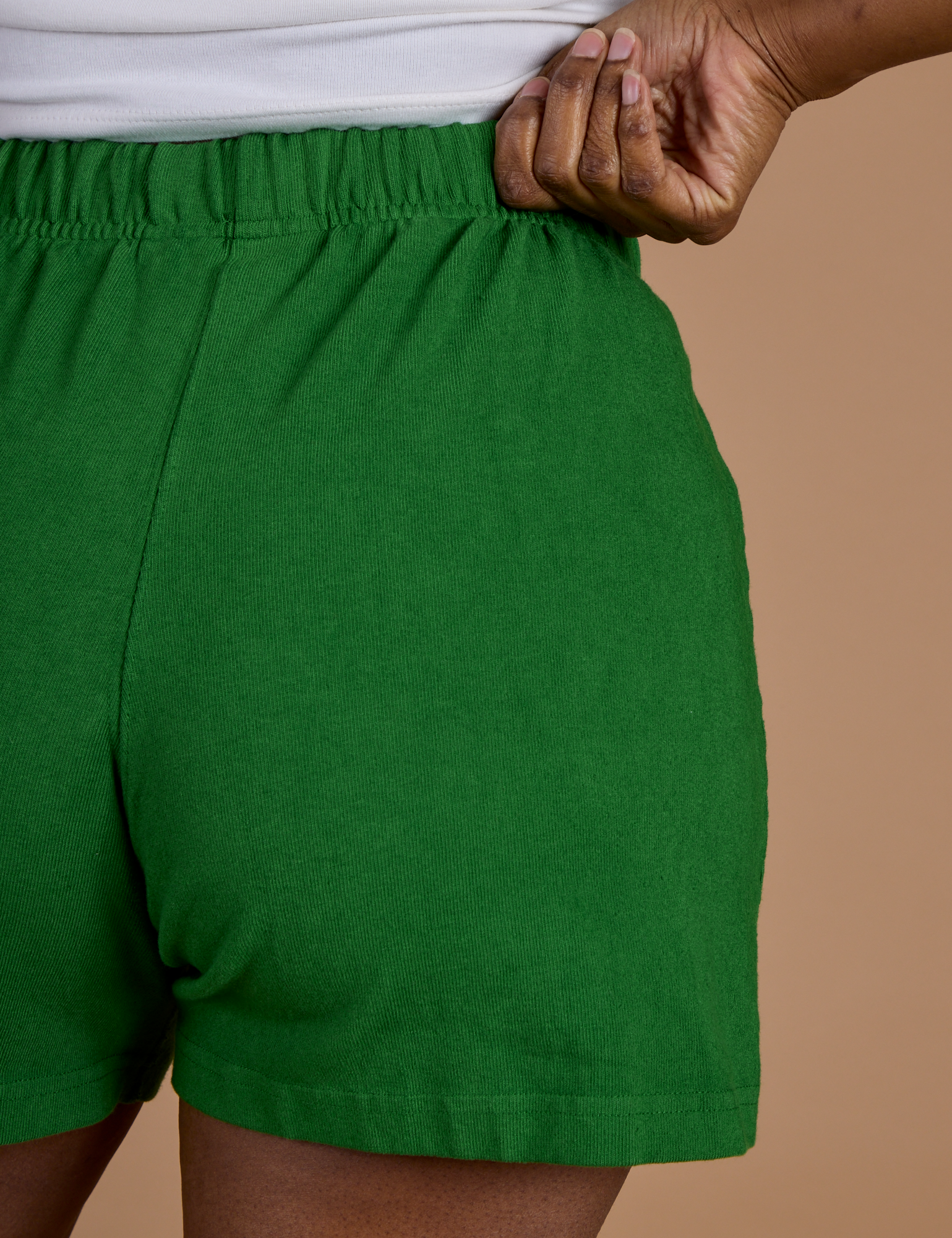TRY-A-STYLE - Athletic Shorts - Forest Green *FINAL SALE*